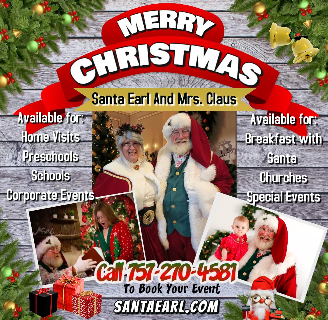 2023 Santa and Mrs. Claus Ad